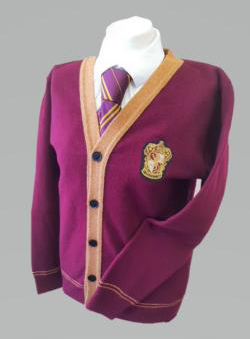 OFFICIAL WARNER BROS. HARRY POTTER GRYFFINDOR QUIDDITCH CARDIGAN